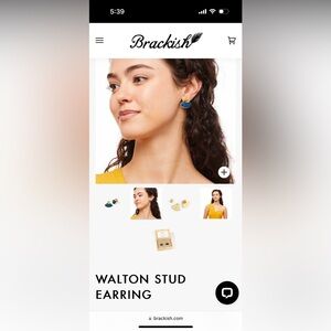 Brackish Walton stud earrings